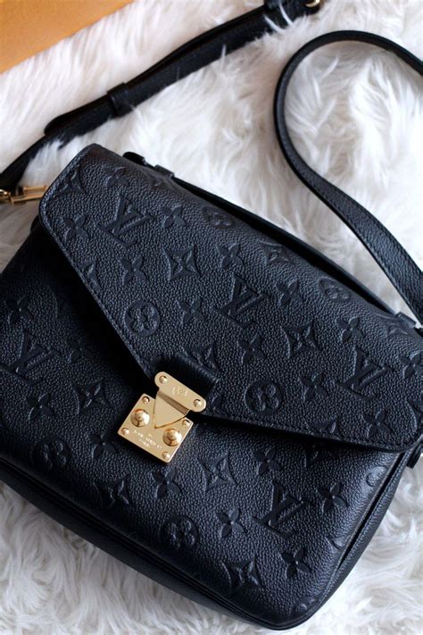 black Louis Vuitton diane bag